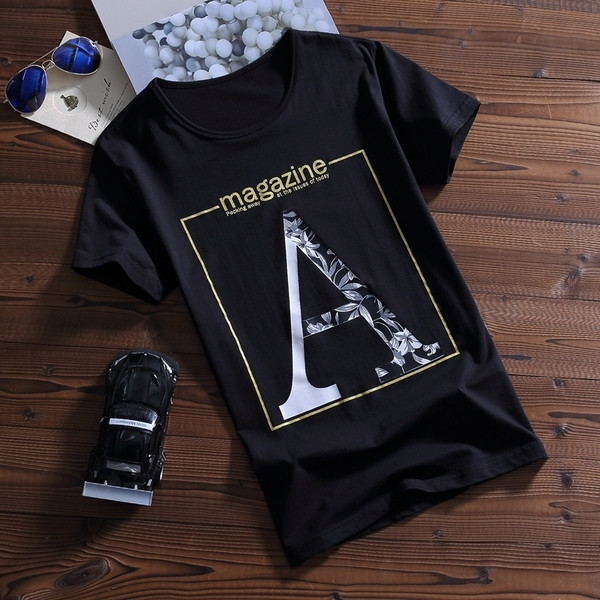 βαμβακερό πουκάμισο άνδρες με κοντά μανίκια σε λευκό, μαύρο και γκρι