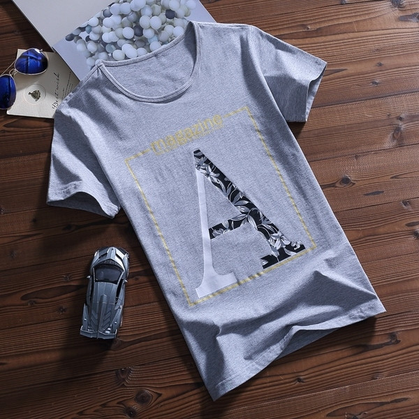 βαμβακερό πουκάμισο άνδρες με κοντά μανίκια σε λευκό, μαύρο και γκρι