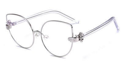 Unisex γυαλιά με λεπτό σκελετό και πολλά ενδιαφέροντα σχήματα από γυαλί - 6 μοντέλα