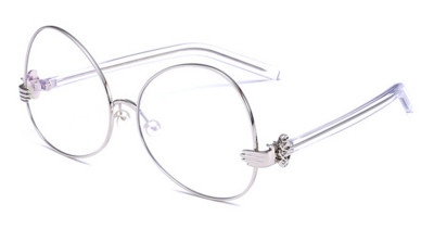 Unisex γυαλιά με λεπτό σκελετό και πολλά ενδιαφέροντα σχήματα από γυαλί - 6 μοντέλα