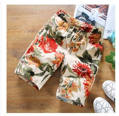 Casual άνετα αρσενικό ριγέ σορτς - πολλά μοντέλα