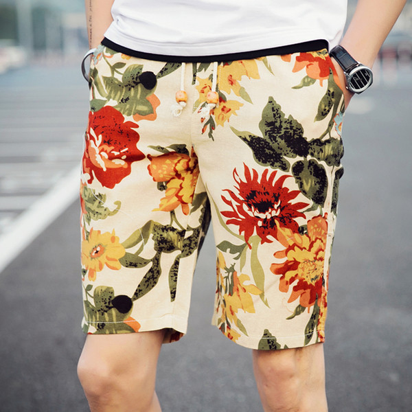 Небрежни удобни мъжки шарени шорти - много модели