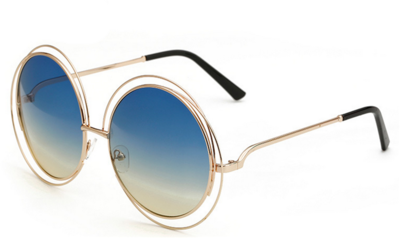 Πολύ ενδιαφέρον κυρίες γυαλιά ηλίου γύρω από το γυαλί - 13 μοντέλα