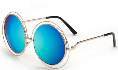 Πολύ ενδιαφέρον κυρίες γυαλιά ηλίου γύρω από το γυαλί - 13 μοντέλα