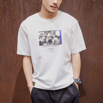 αντρικά πουκάμισα με κοντά μανίκια και εκτύπωση σε 4 διαφορετικά χρώματα