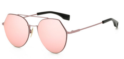 Πολύ κομψό κυρίες γυαλιά ηλίου με στρογγυλά γυαλιά προστασίας UV