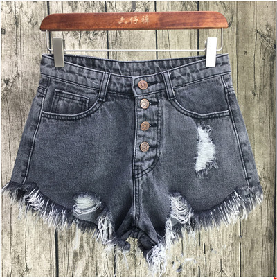 Κομψό κυρίες σύντομη τζιν παντελόνι - 6 χρώματα