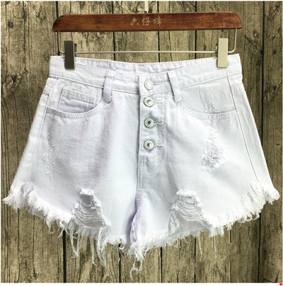 Κομψό κυρίες σύντομη τζιν παντελόνι - 6 χρώματα