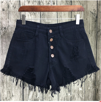 Κομψό κυρίες σύντομη τζιν παντελόνι - 6 χρώματα