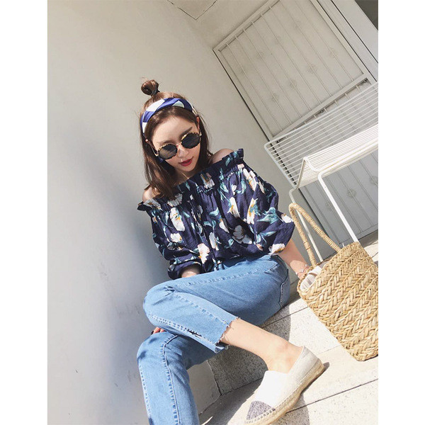 Сладка сатенена и цветна панделка за главата 