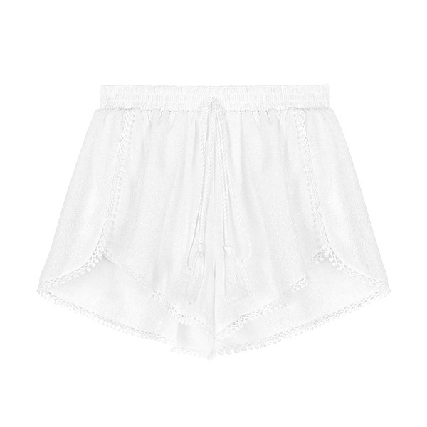 σορτς Φρέσκα καλοκαίρι γυναικών σε μαύρο και άσπρο