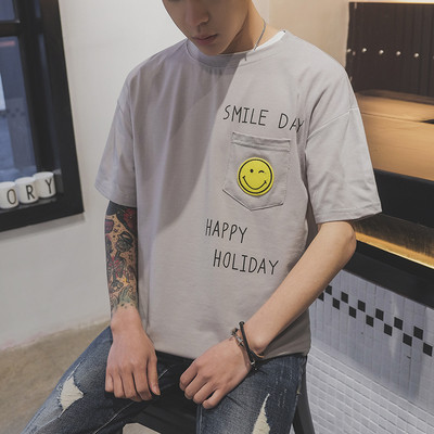 πουκάμισο Αθλητικά ανδρικά με 3/4 μανίκια σε πολλά χρώματα με την επιγραφή