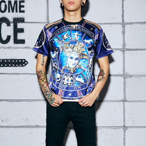 Ανδρών το καλοκαίρι t-shirts 3D με μια ποικιλία από ενδιαφέροντα εκτυπώνει μια μεγάλη γκάμα μοντέλων