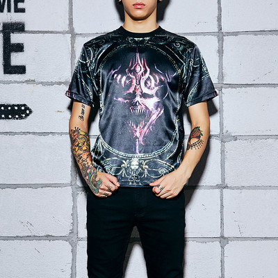 Ανδρών το καλοκαίρι t-shirts 3D με μια ποικιλία από ενδιαφέροντα εκτυπώνει μια μεγάλη γκάμα μοντέλων