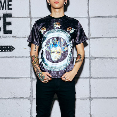 Ανδρών το καλοκαίρι t-shirts 3D με μια ποικιλία από ενδιαφέροντα εκτυπώνει μια μεγάλη γκάμα μοντέλων