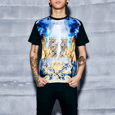 Ανδρών το καλοκαίρι t-shirts 3D με μια ποικιλία από ενδιαφέροντα εκτυπώνει μια μεγάλη γκάμα μοντέλων