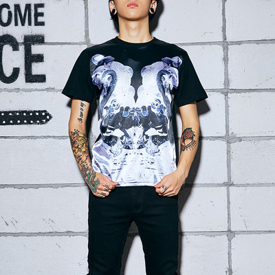 Ανδρών το καλοκαίρι t-shirts 3D με μια ποικιλία από ενδιαφέροντα εκτυπώνει μια μεγάλη γκάμα μοντέλων