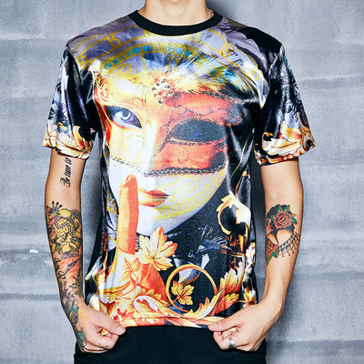 Ανδρών το καλοκαίρι t-shirts 3D με μια ποικιλία από ενδιαφέροντα εκτυπώνει μια μεγάλη γκάμα μοντέλων