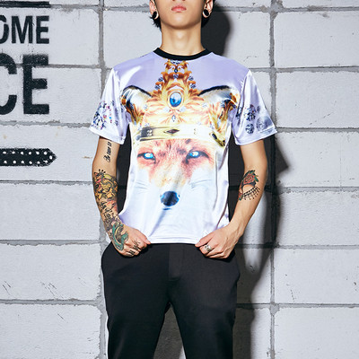 Ανδρών το καλοκαίρι t-shirts 3D με μια ποικιλία από ενδιαφέροντα εκτυπώνει μια μεγάλη γκάμα μοντέλων