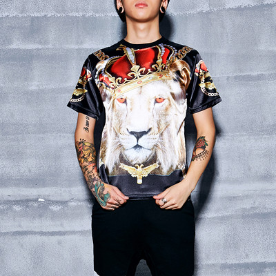 Ανδρών το καλοκαίρι t-shirts 3D με μια ποικιλία από ενδιαφέροντα εκτυπώνει μια μεγάλη γκάμα μοντέλων