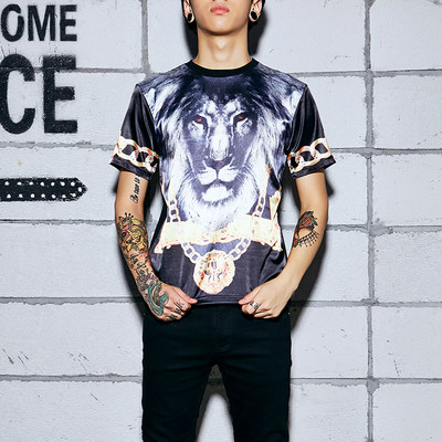 Ανδρών το καλοκαίρι t-shirts 3D με μια ποικιλία από ενδιαφέροντα εκτυπώνει μια μεγάλη γκάμα μοντέλων