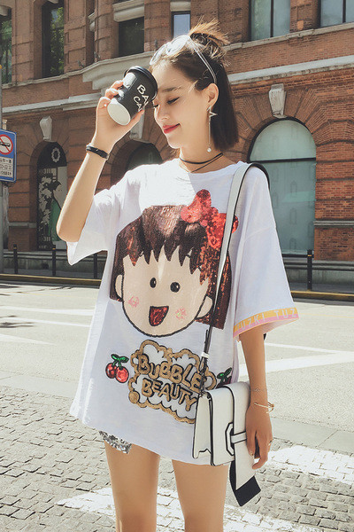 Οι γυναίκες κομψό Ζακέτα με 3/4 μανίκια - μεγάλο μοντέλο με κινούμενη εικόνα