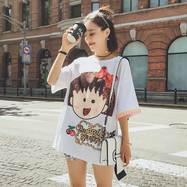 Οι γυναίκες κομψό Ζακέτα με 3/4 μανίκια - μεγάλο μοντέλο με κινούμενη εικόνα