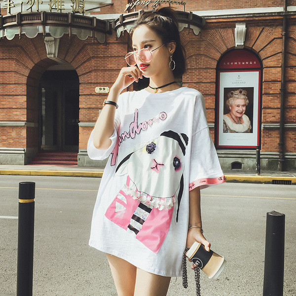 Γλυκό κυρίες Ζακέτα με 3/4 μανίκια και διακόσμηση λαγουδάκι