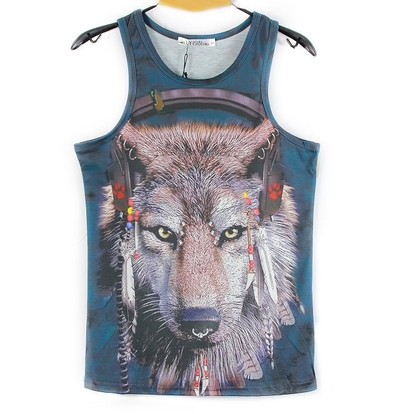 Интересни мъжки ежедневни потници с 3D картинки - 9 модела