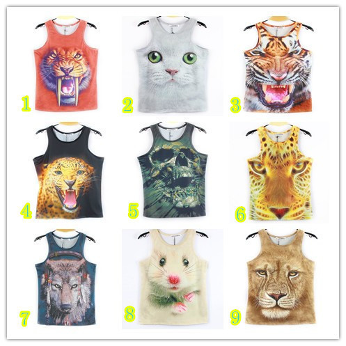 Интересни мъжки ежедневни потници с 3D картинки - 9 модела