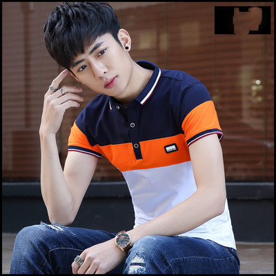 Καθημερινά ανδρών T-shirt με ζιβάγκο - 3 χρώματα