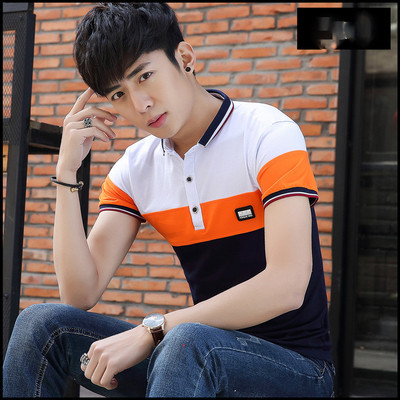 Καθημερινά ανδρών T-shirt με ζιβάγκο - 3 χρώματα