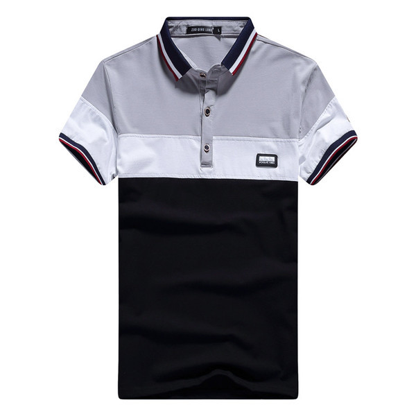 Καθημερινά ανδρών T-shirt με ζιβάγκο - 3 χρώματα