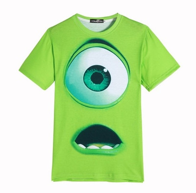 Πολύ ενδιαφέρον των ανδρών 3D T-shirts - 10 μοντέλα