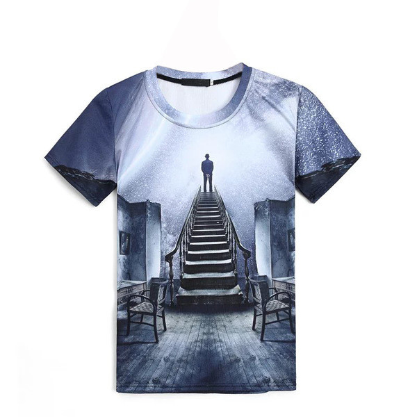 Πολύ ενδιαφέρον των ανδρών 3D T-shirts - 10 μοντέλα
