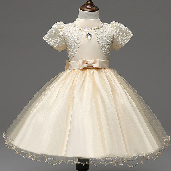 Επίσημη Τα παιδιά ντύνονται για τα κορίτσια με κορδέλα στην κορυφή - 14 μοντέλα