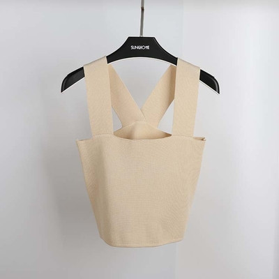 Κομψό κυρίες μπόντζο πουκάμισο με σταυρωμένα τα λουριά σε διάφορα χρώματα