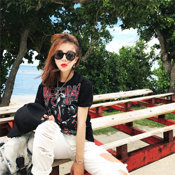 Οι γυναίκες κομψό blouson μαύρο με 3/4 μανίκια και εικόνας