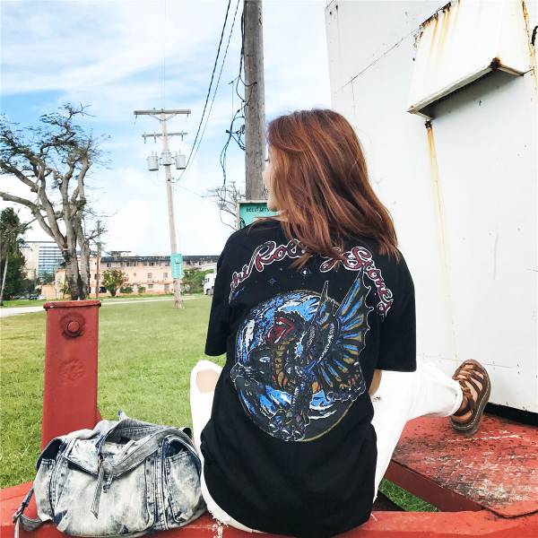 Οι γυναίκες κομψό blouson μαύρο με 3/4 μανίκια και εικόνας