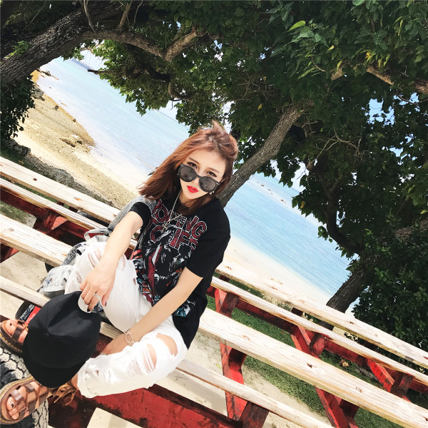 Οι γυναίκες κομψό blouson μαύρο με 3/4 μανίκια και εικόνας