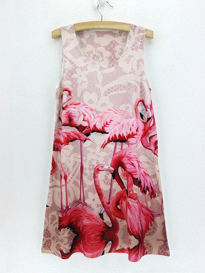 Κυρίες μικρό πολύχρωμο φόρεμα - κατάλληλο για κάθε περίσταση