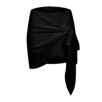 φούστα Καθημερινά πολλές κομψό γυναικών με ενδιαφέροντα δένοντας μια κορδέλα