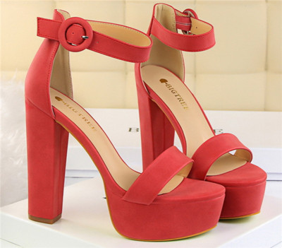 σανδάλια Πολύ όμορφο και κομψό γυναικών με ψηλά τακούνια - 6 χρώματα