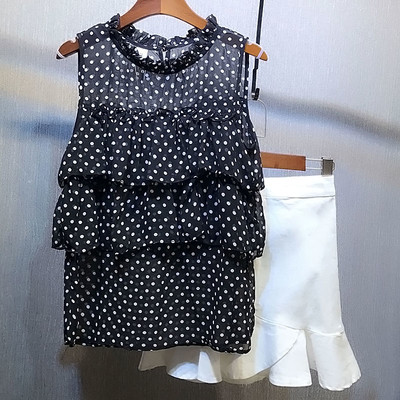 μπλούζα Καλοκαίρι κυρίας - ελαφρώς ημιδιαφανές, κίτρινο, κόκκινο, άσπρο και μαύρο