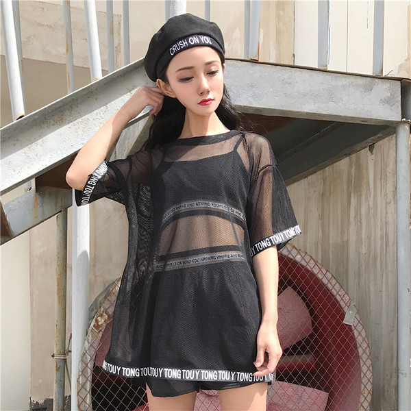 Κομψό κυρίες σετ 3 μέρη σε μαύρο χρώμα