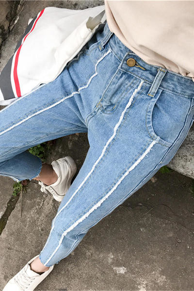 Γυναικεία τζιν  Boyfriend με ψηλή  μέση 
