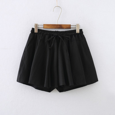 σορτς Κομψή γυναικεία σε μπεζ, μαύρο και ροζ