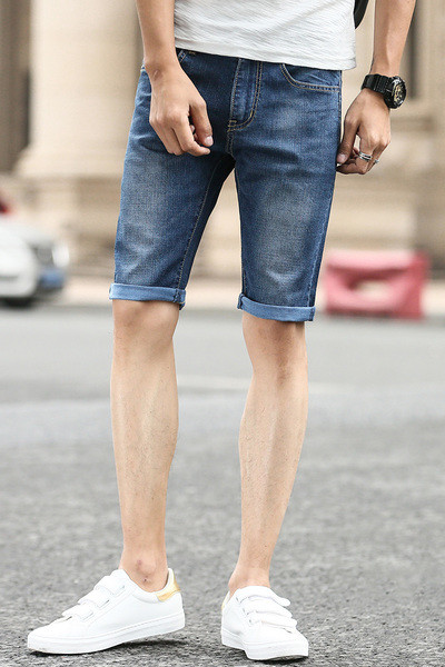 σύντομη παντελόνι τζιν Πολλοί κομψή ανδρών