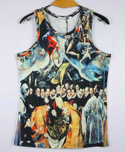 φανέλες πολλές από τις σημερινές ανδρών με 3D απεικόνιση