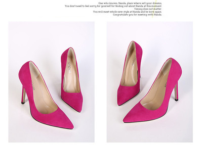 Καθαρίζονται πολύ κομψό κυρίες obuvkichki ψηλοτάκουνα - 4 χρώματα